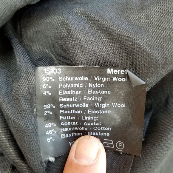 Beautiful Annette Gortz Black Kiltie Jacket - Picture 8 of 8